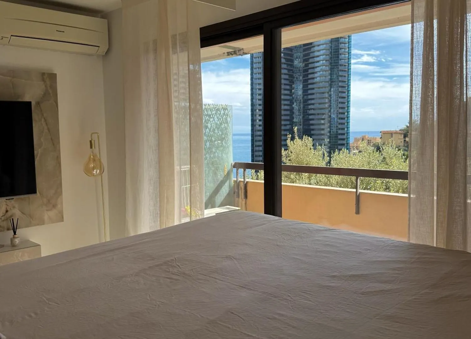 Studio De Luxe Portes De Monaco - Vue Mer - Piscine - Wifi 0*, מונטה קרלו מונקו