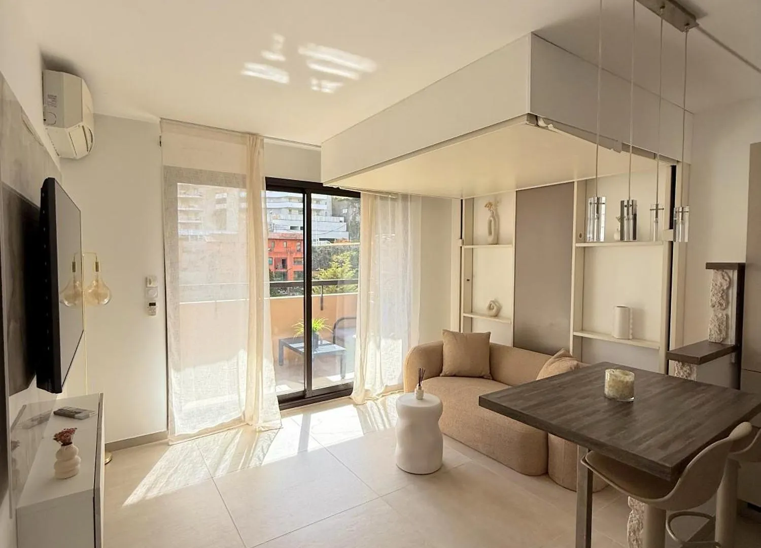 דירה Studio De Luxe Portes De Monaco - Vue Mer - Piscine - Wifi