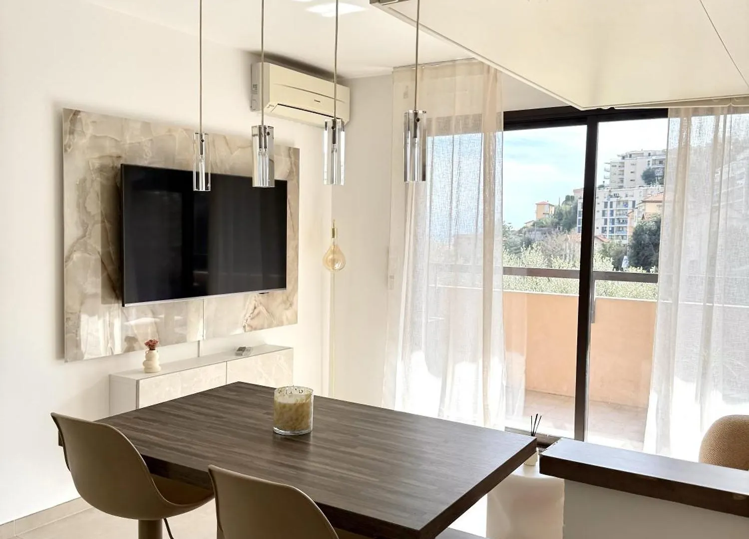 Studio De Luxe Portes De Monaco - Vue Mer - Piscine - Wifi מונטה קרלו