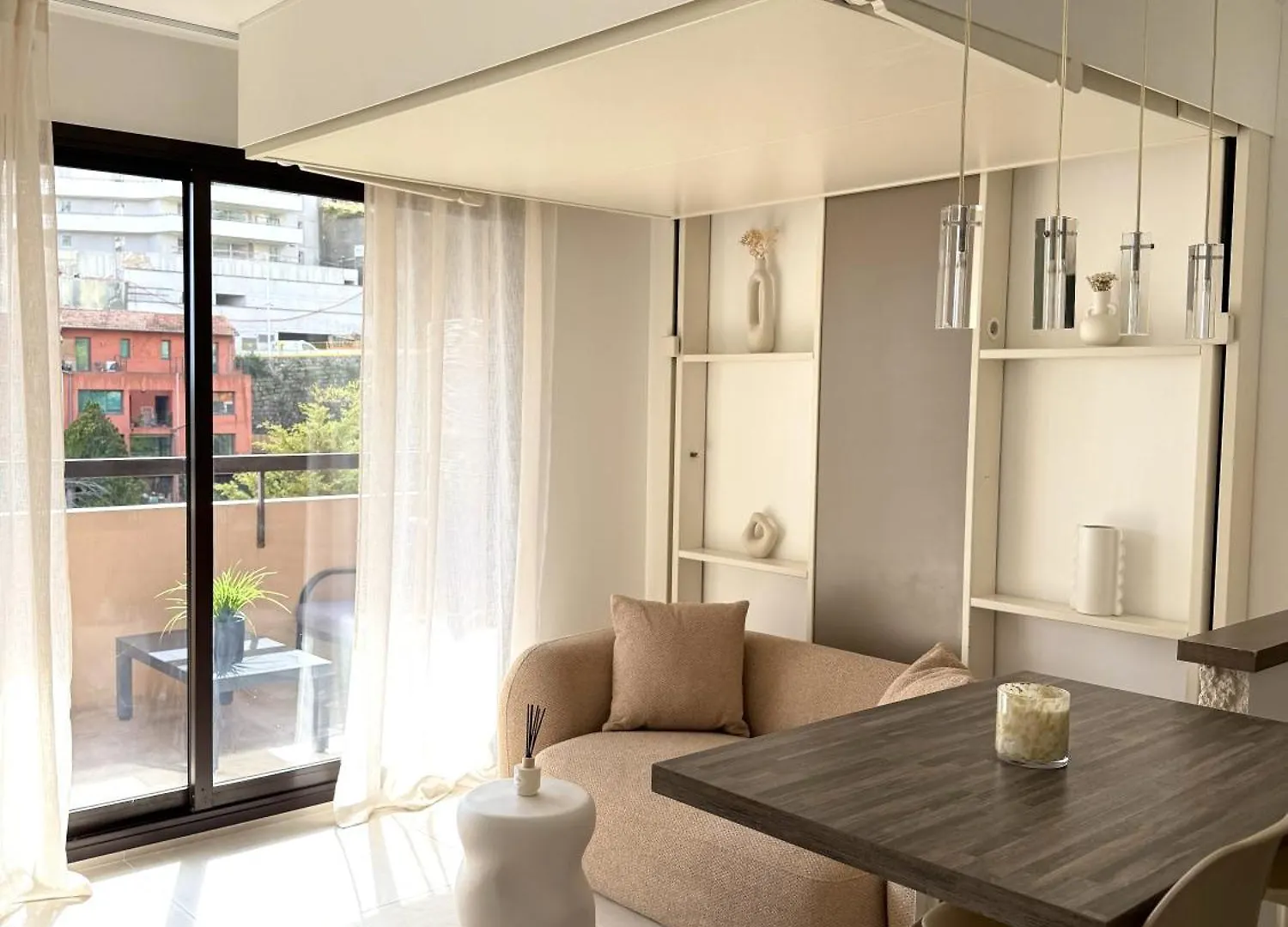 דירה Studio De Luxe Portes De Monaco - Vue Mer - Piscine - Wifi מונקו