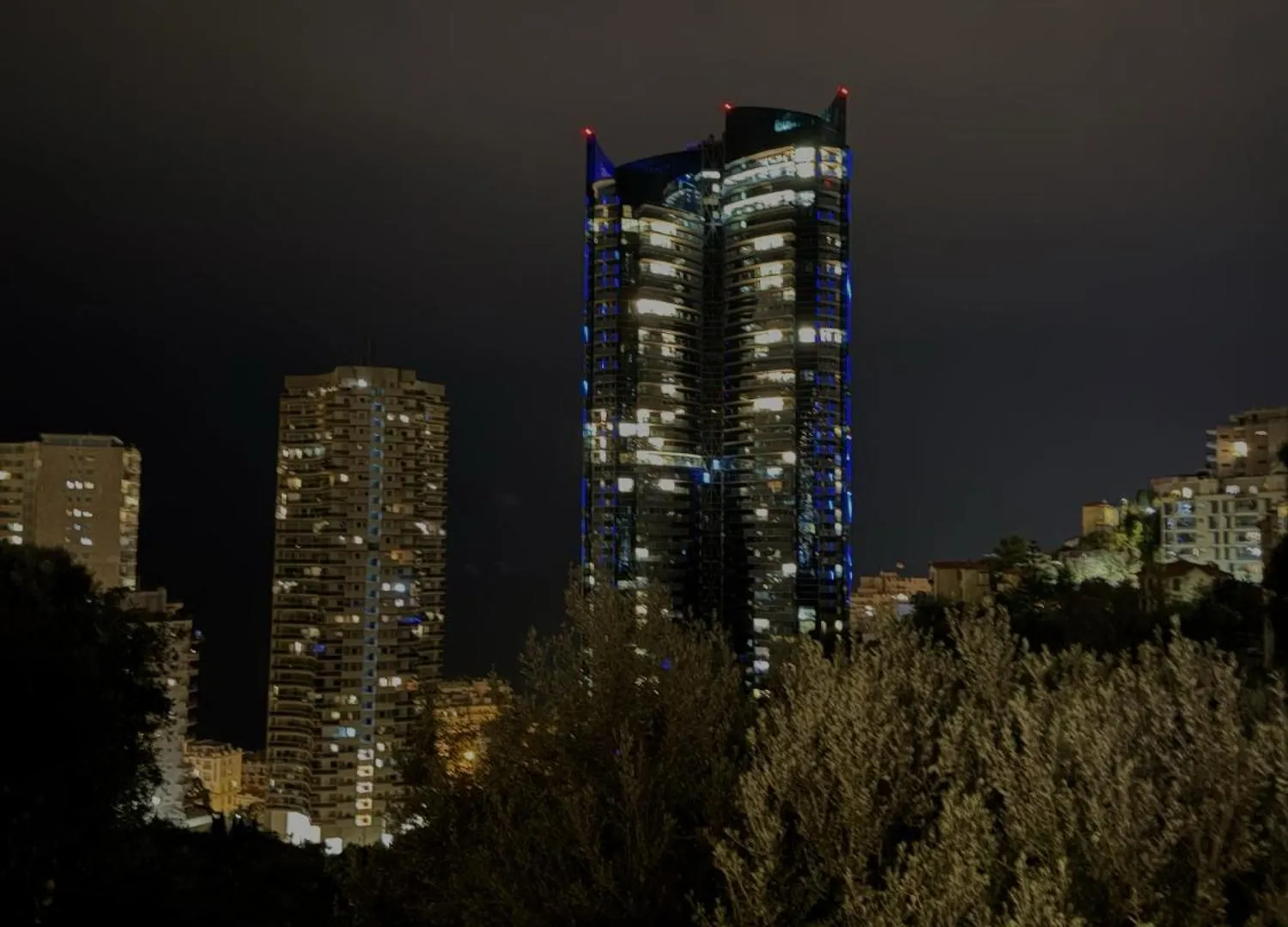 Studio De Luxe Portes De Monaco - Vue Mer - Piscine - Wifi דירה