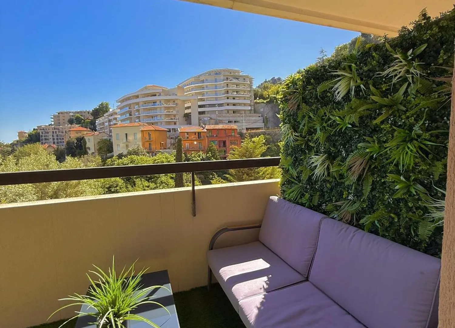Studio De Luxe Portes De Monaco - Vue Mer - Piscine - Wifi דירה